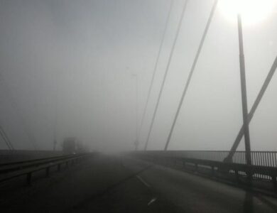 Cierre del Puente Zárate-Brazo Largo por Densa Niebla