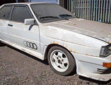 El Enigma de un Audi Quattro Turbo: un tesoro escondido por casi tres décadas