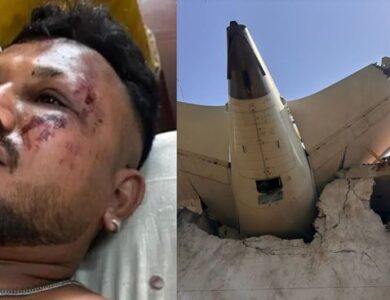 El único sobreviviente del accidente aéreo en India