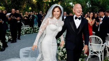 Jeff Bezos y Lauren Sánchez celebran una lujosa boda en Venecia