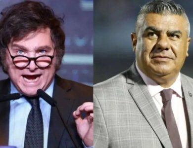 Javier Milei critica a Chiqui Tapia tras la eliminación de River y Boca
