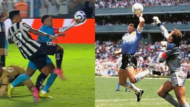 Neymar Imitó la Mano de Dios y Terminó Expulsado