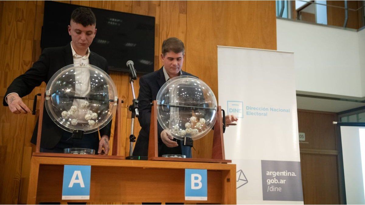 fijaron la fecha para el sorteo de los espacios publicitarios de campaña