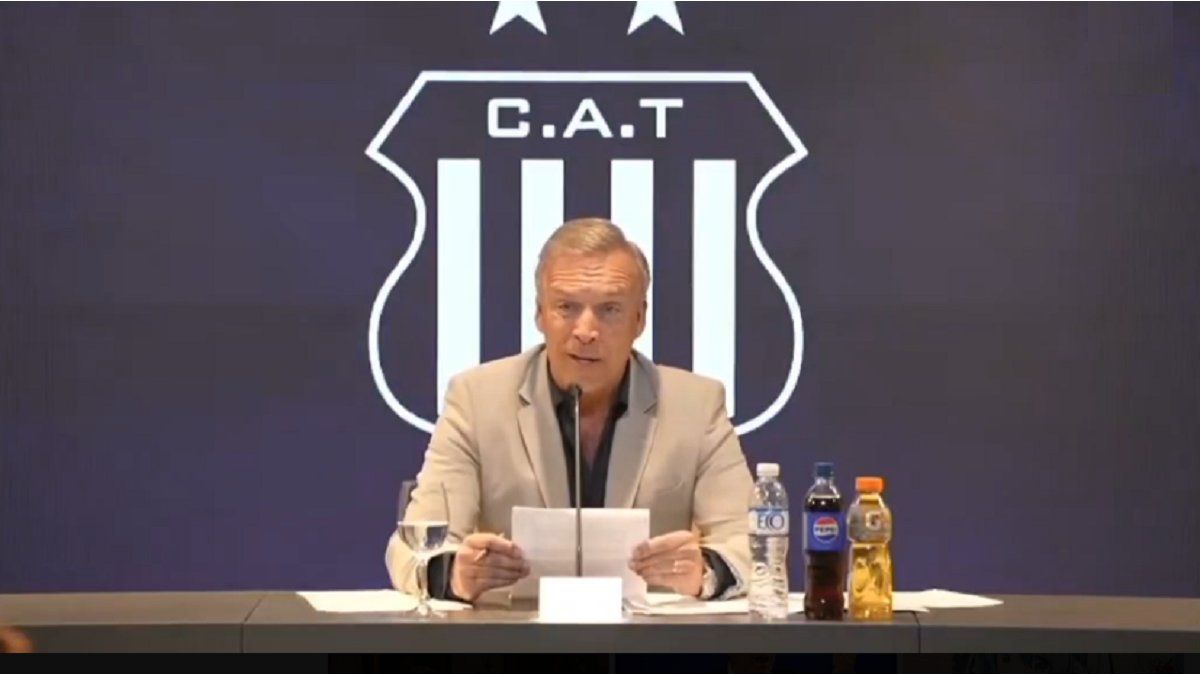 Andrés Fassi le pidió disculpas a Claudio Tapia y la AFA por sus dichos: Fue perjudicial para Talleres