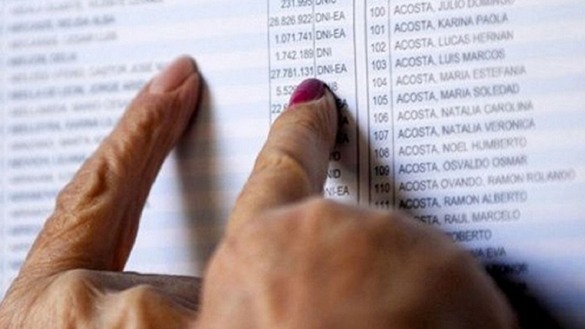 Dónde voto en San Luis 2025: consultá el padrón electoral