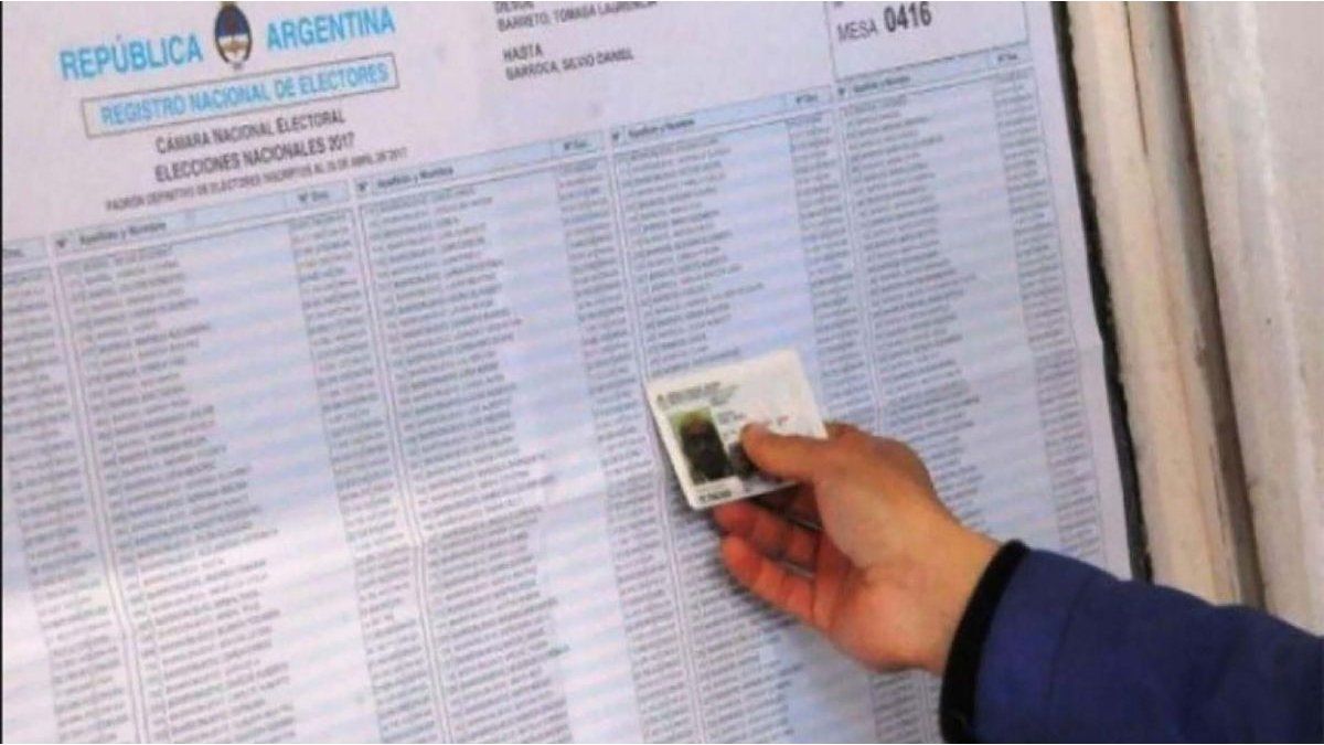 Dónde voto elecciones 2025: ya se puede consultar el padrón definitivo