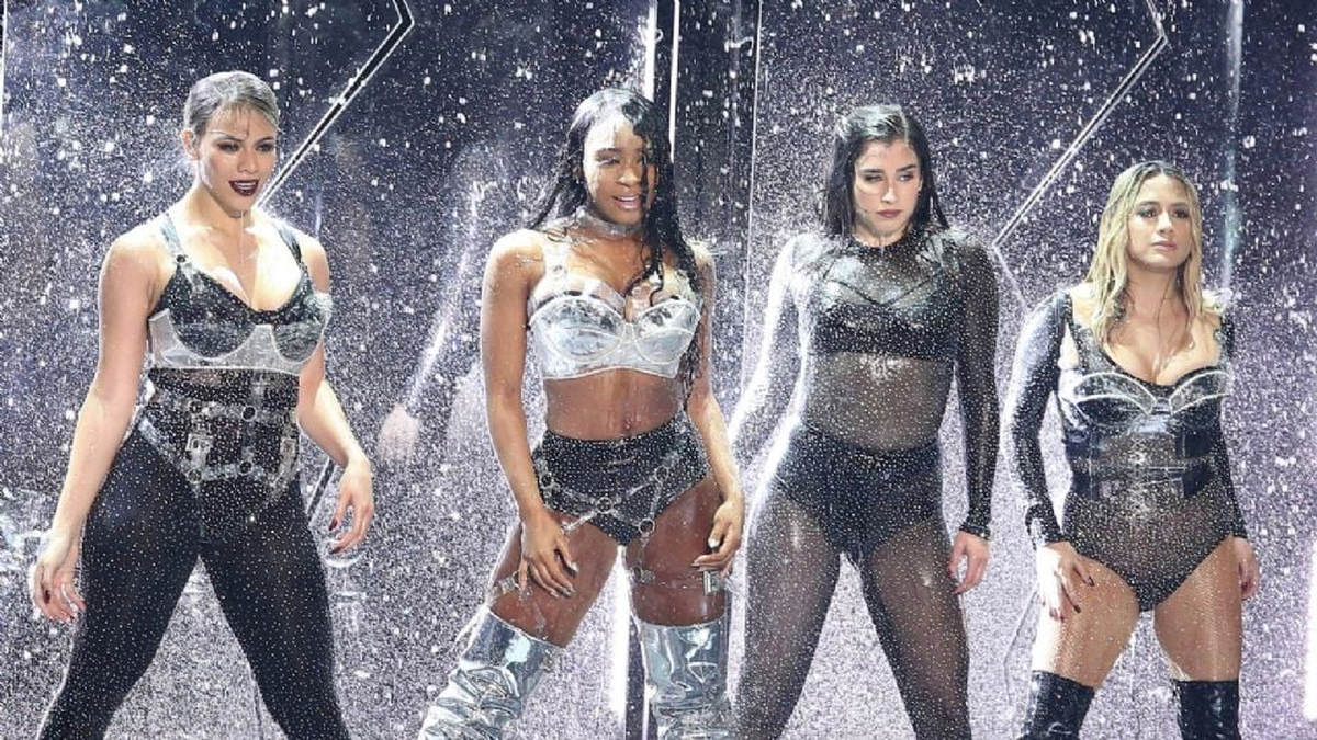 Fifth Harmony volvió a los escenarios tras 7 años en un show con los Jonas Brothers