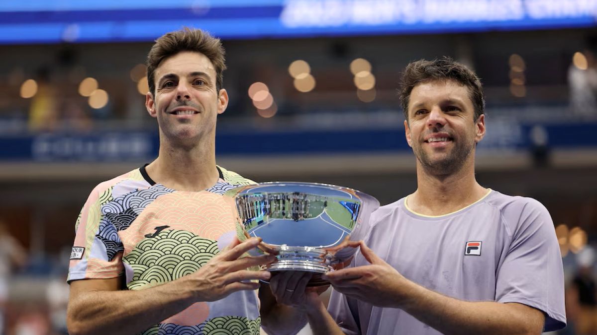 se coronó campeón del US Open en dobles