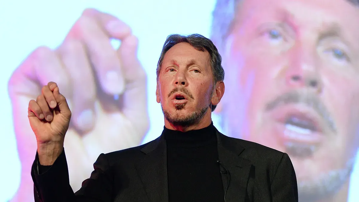 la historia de Larry Ellison y su gran fortuna