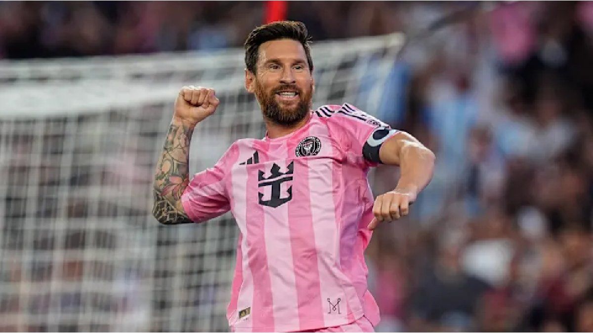 Lionel Messi brilló con un doblete y acercó a Inter Miami a los Playoffs de la MLS