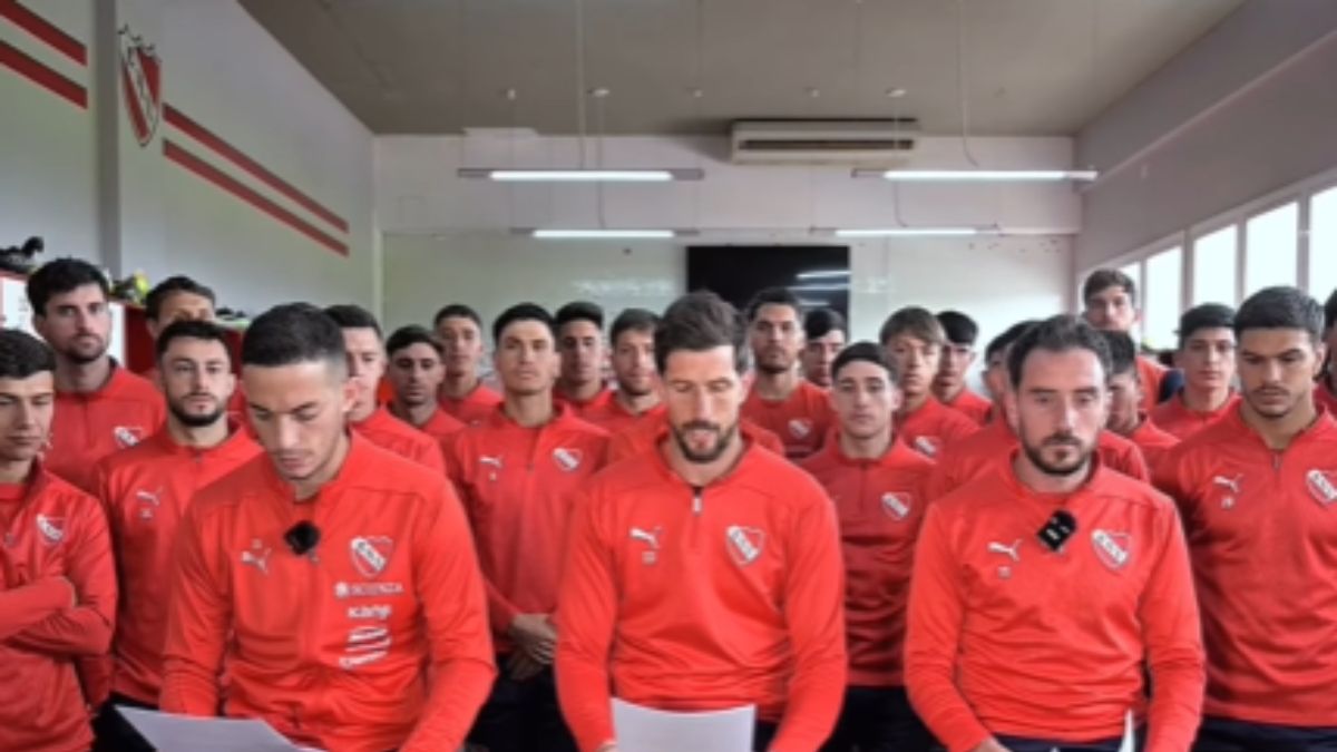 El mensaje del plantel de Independiente por la descalificación de la Copa Sudamericana