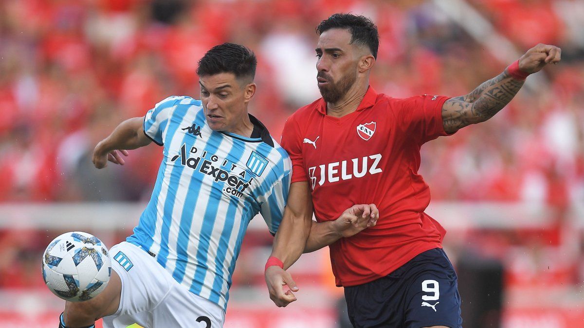 Racing e Independiente paralizan Avellaneda con el clásico: hora, TV y formaciones