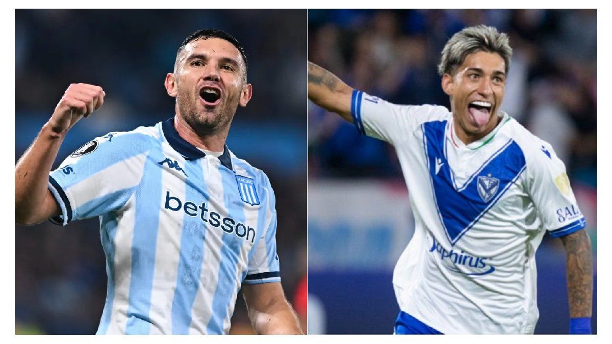 Racing visita a Vélez en la ida de los cuartos de final de la Copa Libertadores: horario, TV y formaciones