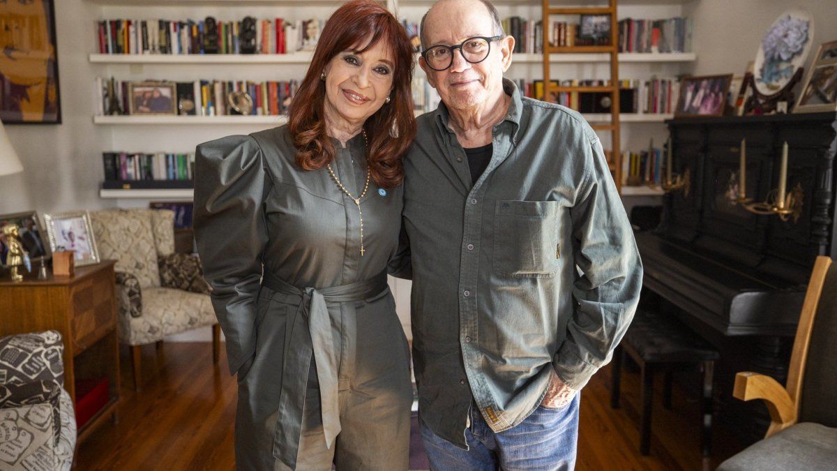 Cristina Kirchner recibió a Silvio Rodríguez y destacó su visita antes de los shows en Buenos Aires