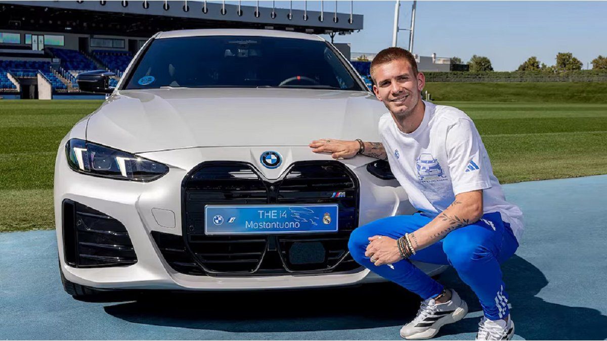 El millonario auto que el Real Madrid le regaló a Franco Mastantuono