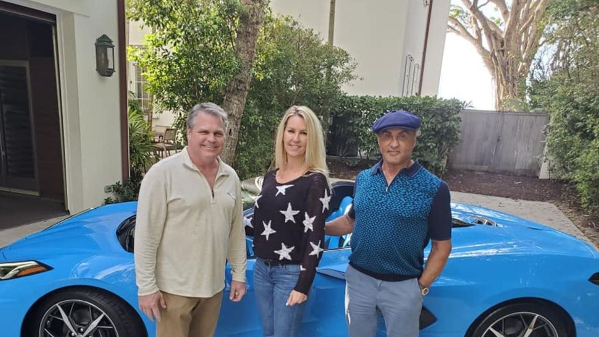 El auto de Sylvester Stallone llegó a la Argentina