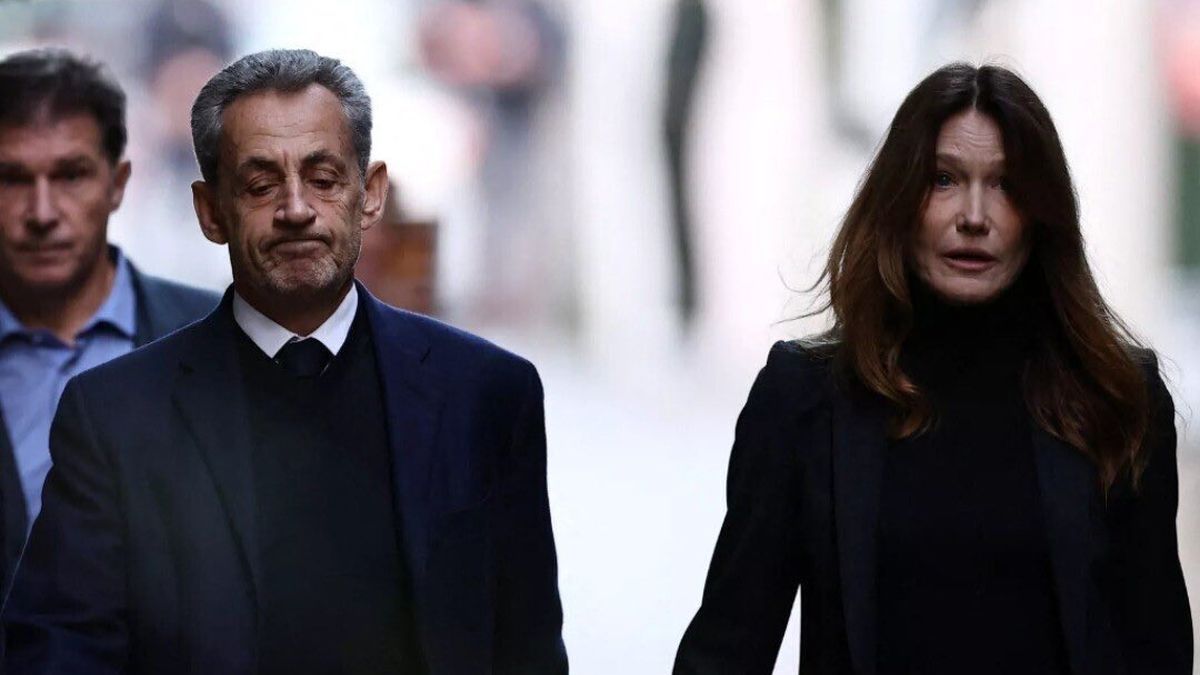 El expresidente francés Nicolas Sarkozy fue trasladado para cumplir su condena de cinco años en prisión