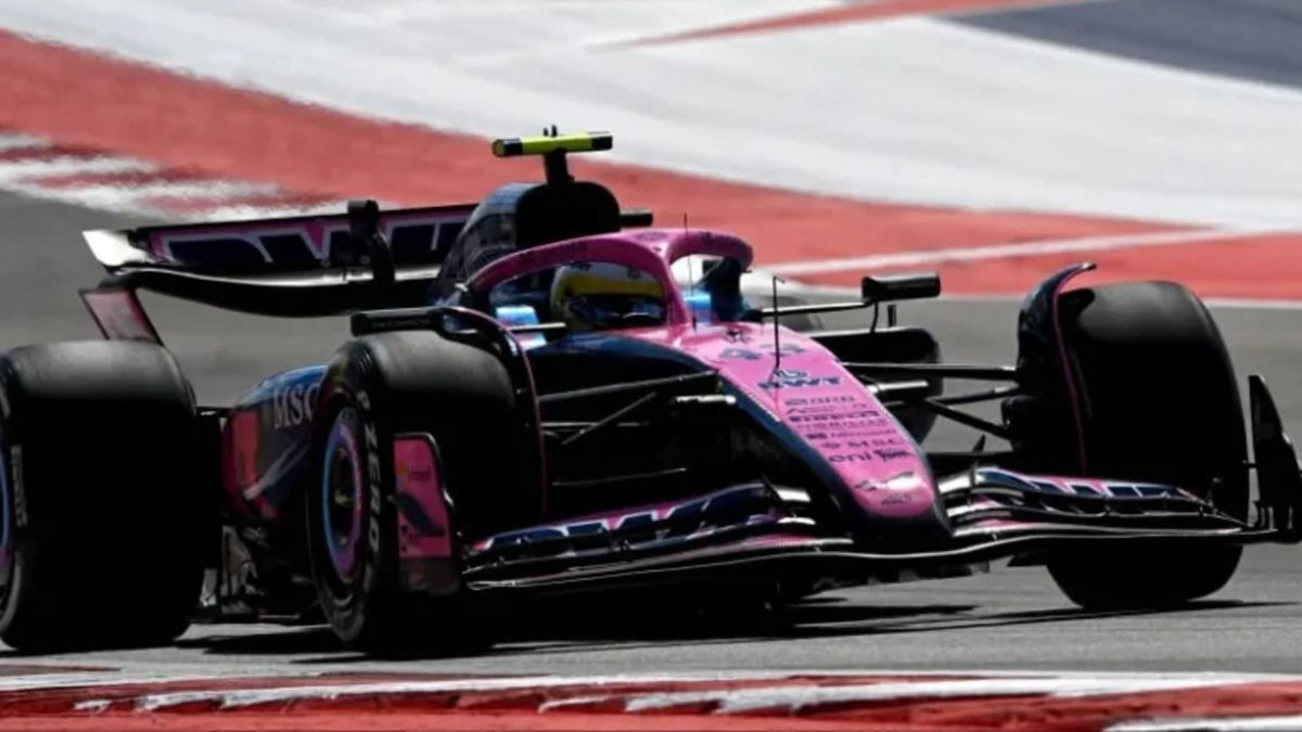 Franco Colapinto terminó 9° en la primera práctica del GP de México