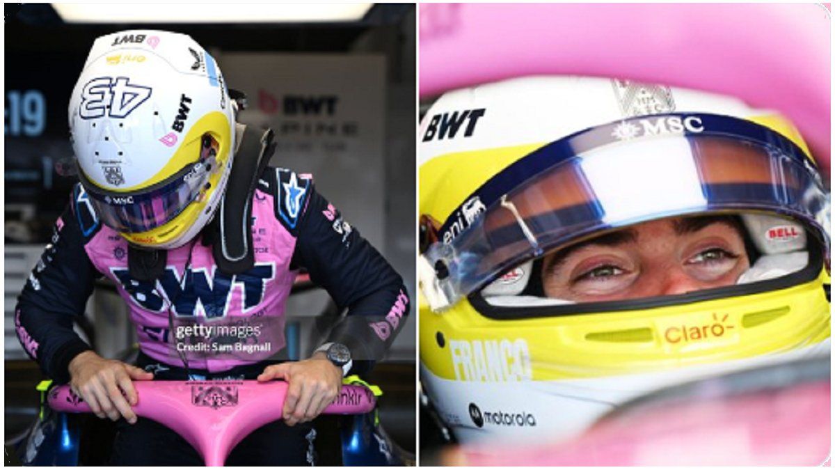 El nuevo casco que usará Franco Colapinto en homenaje a la Misión Argentina