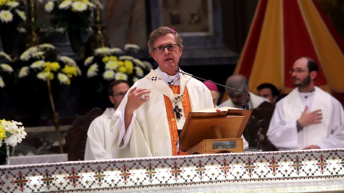 Jorge García Cuerva dio un fuerte mensaje sobre la pobreza, el narcotráfico y los jubilados en la misa de la 51° Peregrinación a Luján