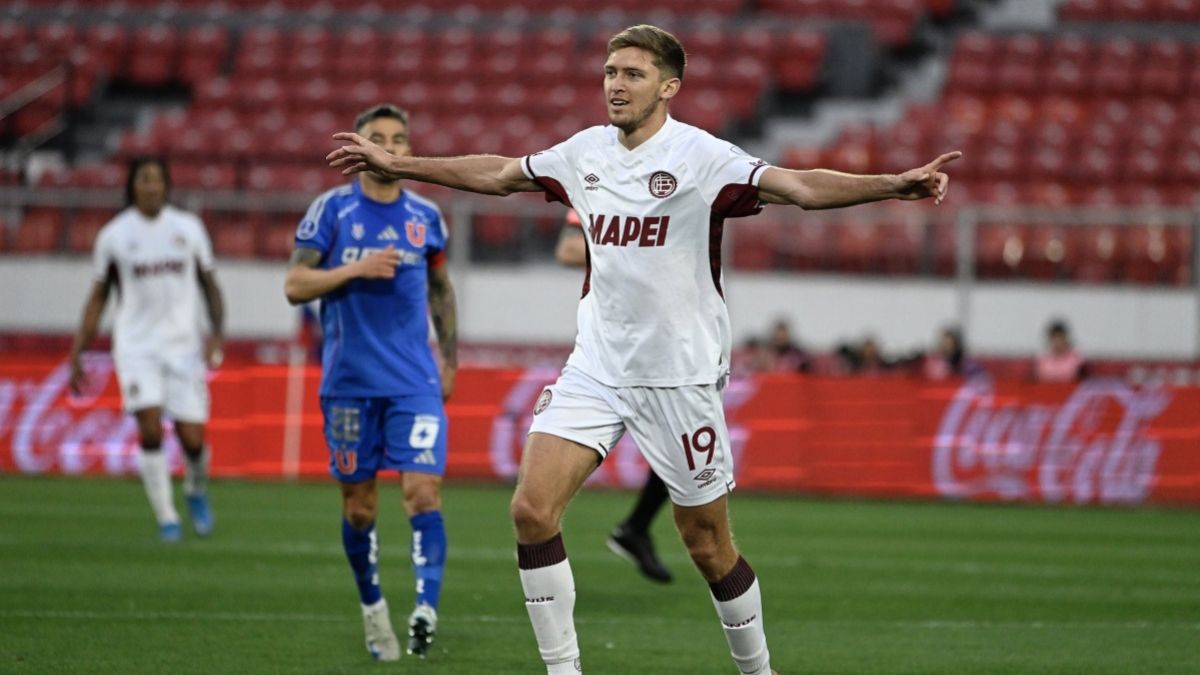 A Lanús se le escapó en el segundo tiempo e igualó con la U. de Chile de visitante