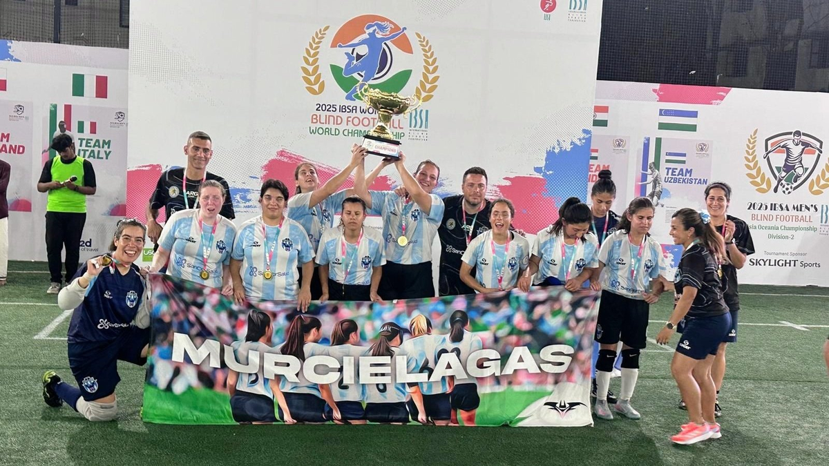 Las Murciélagas salieron bicampeonas del mundo