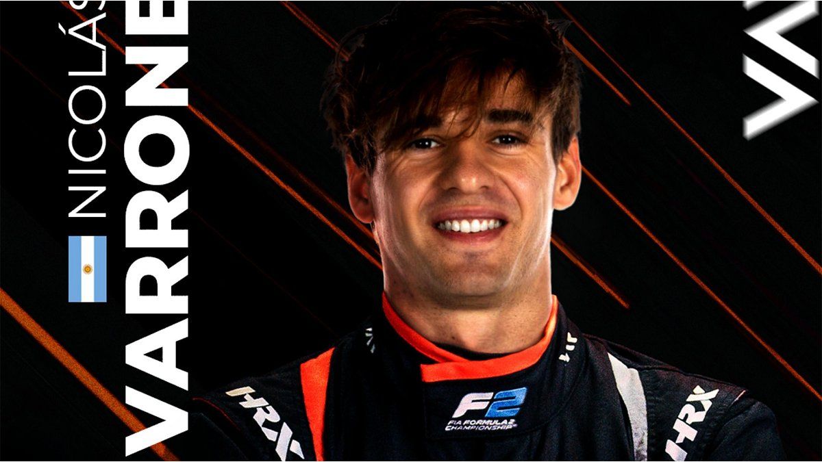 Inicia su camino a la Fórmula 1 Nicolás Varrone, el argentino que correrá en la F2 en 2026