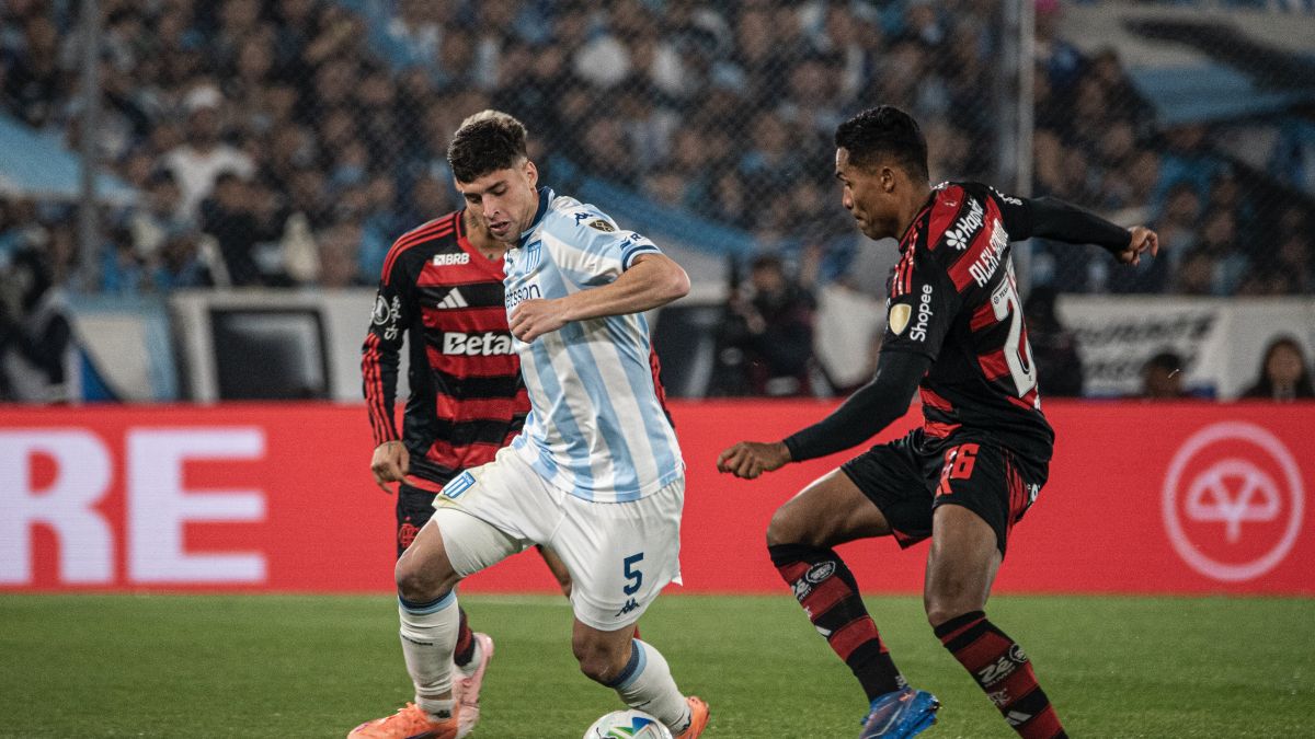 Racing igualó ante Flamengo y se quedó fuera de la Copa Libertadores
