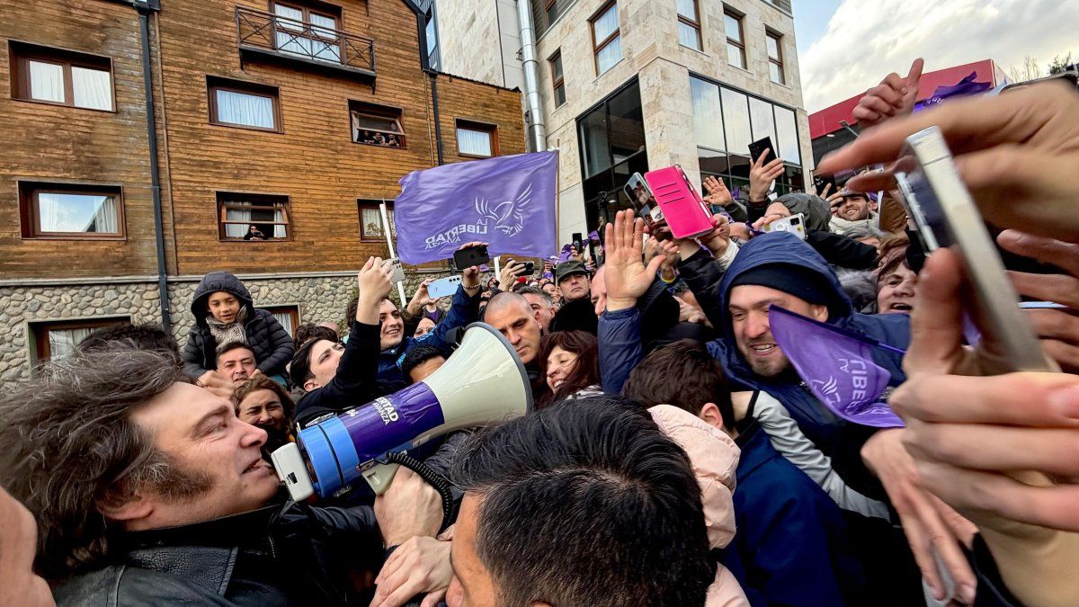 Tras la visita de Javier Milei, se rompió La Libertad Avanza en Tierra del Fuego
