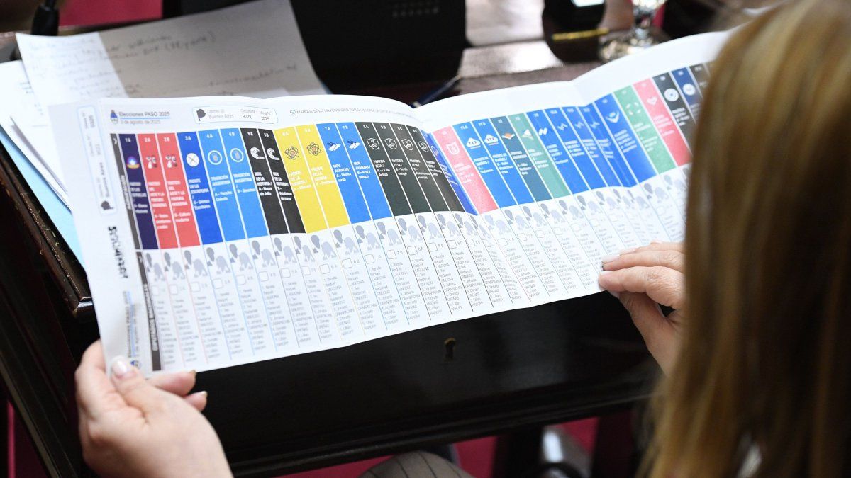 cómo funciona el sistema de Boleta Única que se usará el 26 de octubre