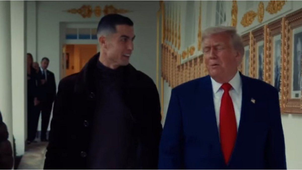 Cristiano Ronaldo visitó a Donald Trump en la Casa Blanca