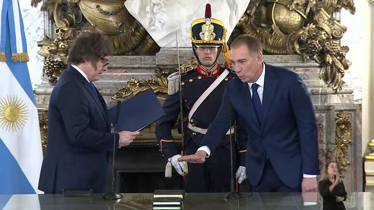 Diego Santilli juró como nuevo ministro de Interior