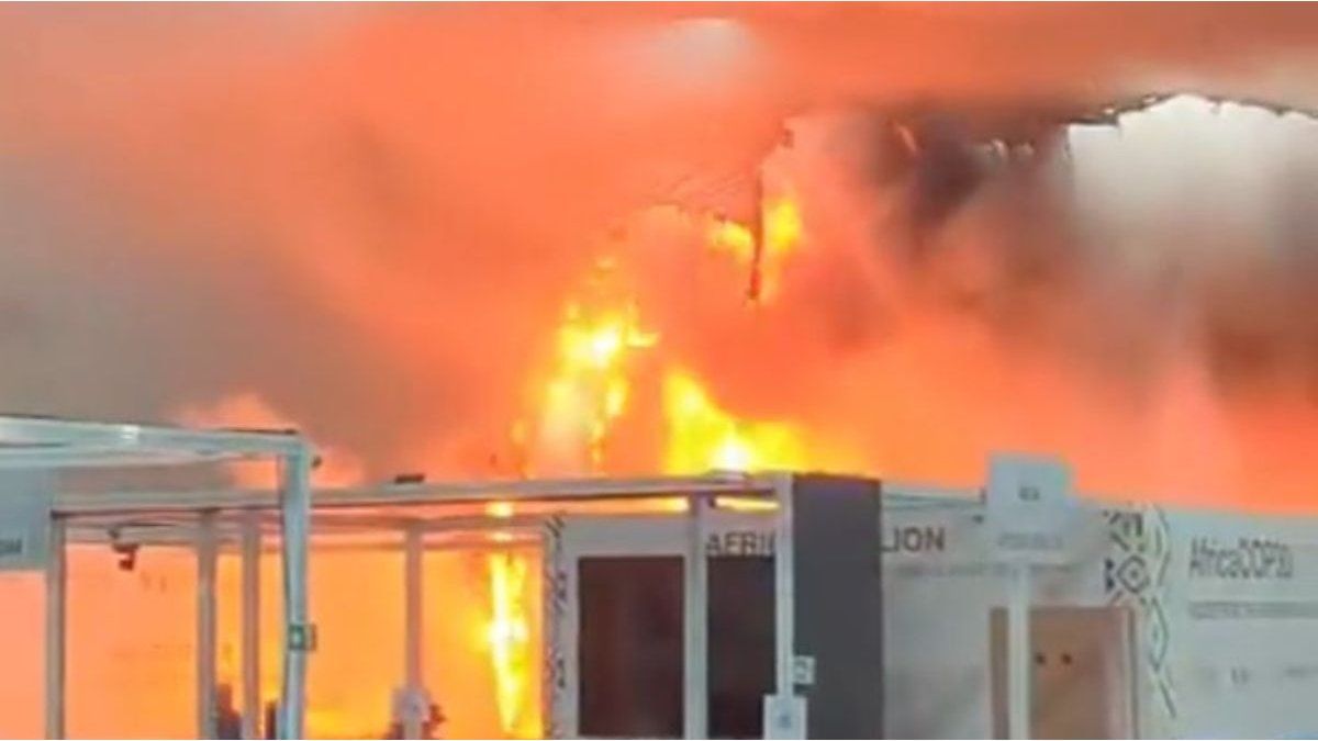 evacuaron la zona de negociaciones de la COP30 por un incendio