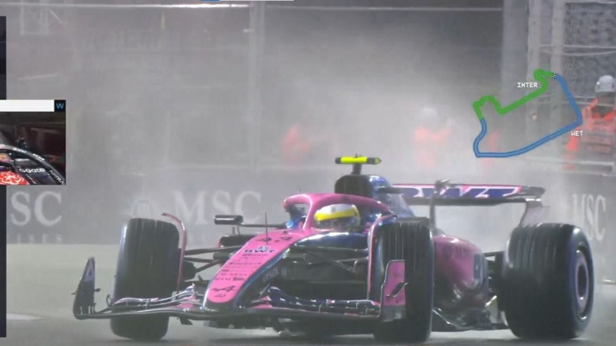 La sorprendente salvada de Franco Colapinto en la clasificación del Gran Premio de Las Vegas