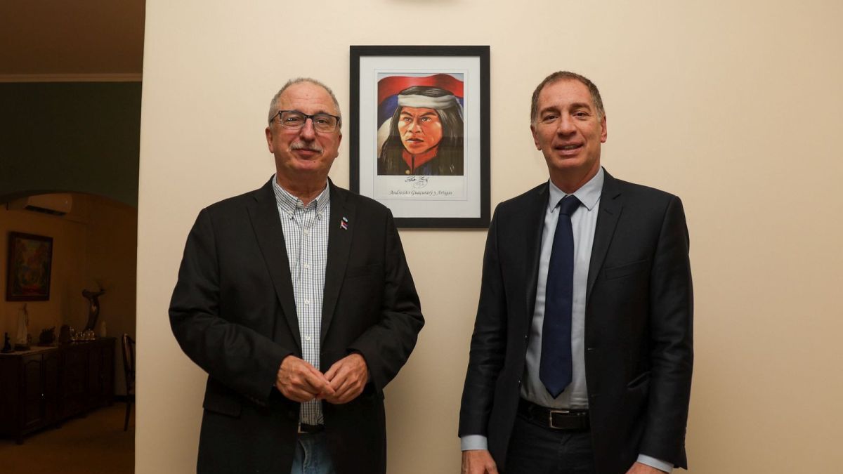 Hugo Passalacqua recibió a Diego Santilli en Misiones y reclamó por obra pública y fondos