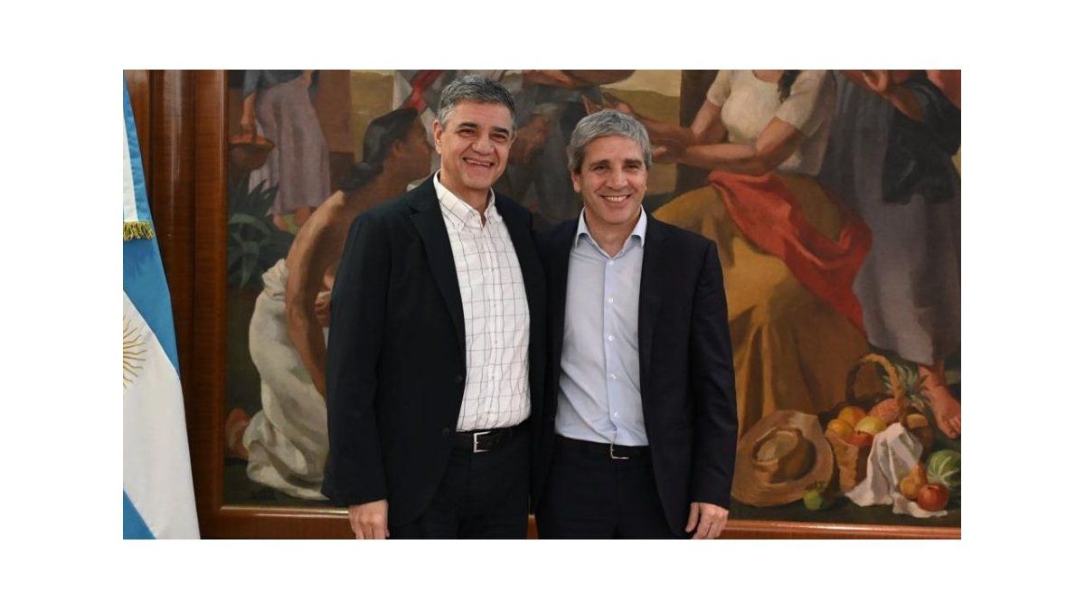 Jorge Macri se reunió con Luis Caputo con el reclamo por fondos de la coparticipación como eje