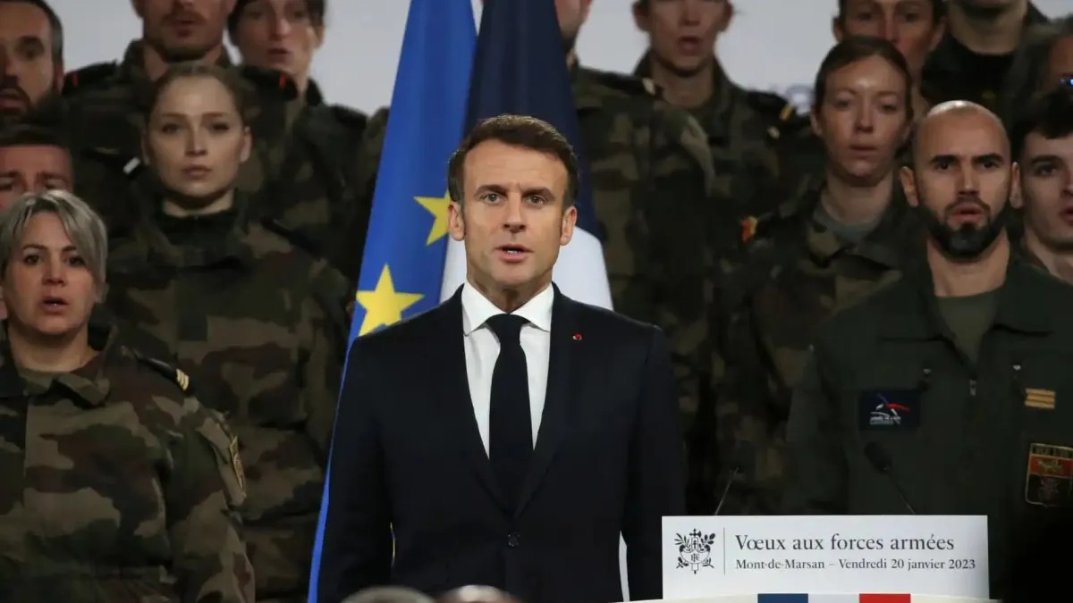 Cómo es el nuevo servicio militar voluntario que presentó Emmanuel Macron y que Francia implementará desde 2026