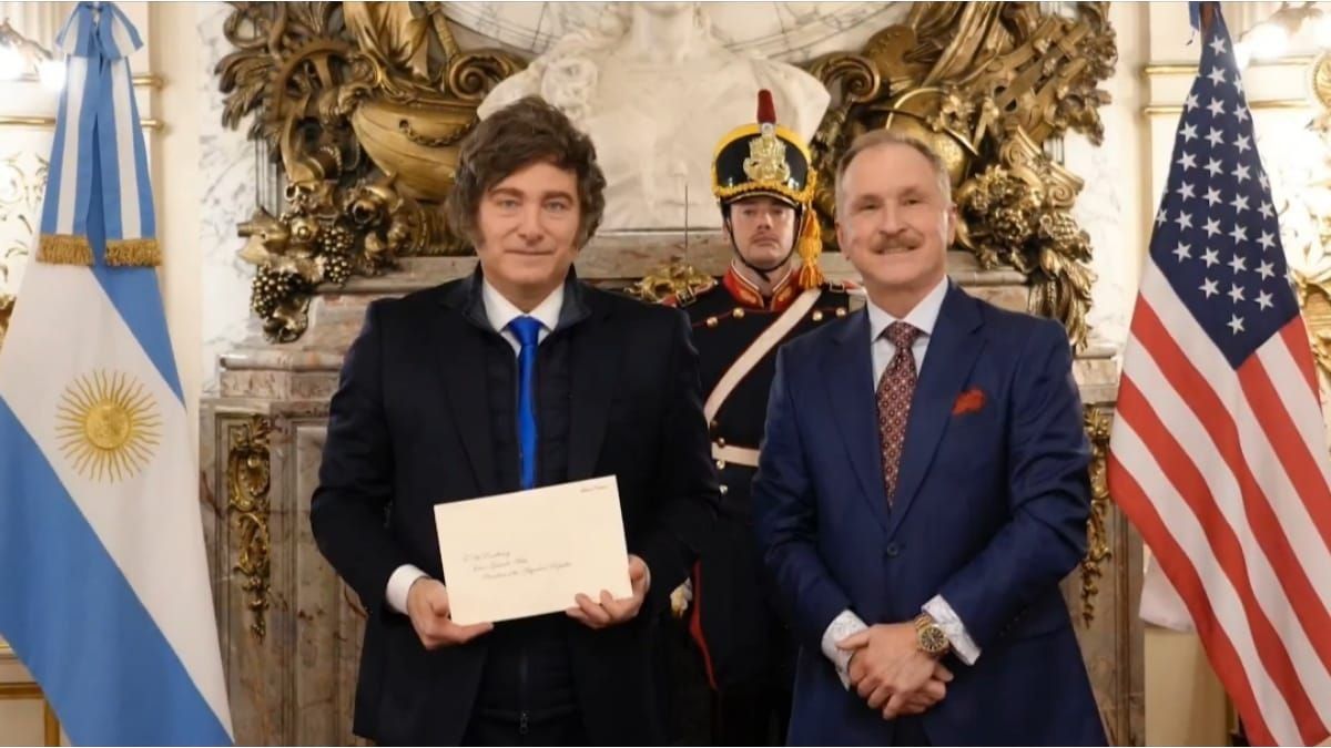 Peter Lamelas celebró tres semanas al frente de la embajada de EEUU y destacó el trabajo a toda máquina con Javier Milei