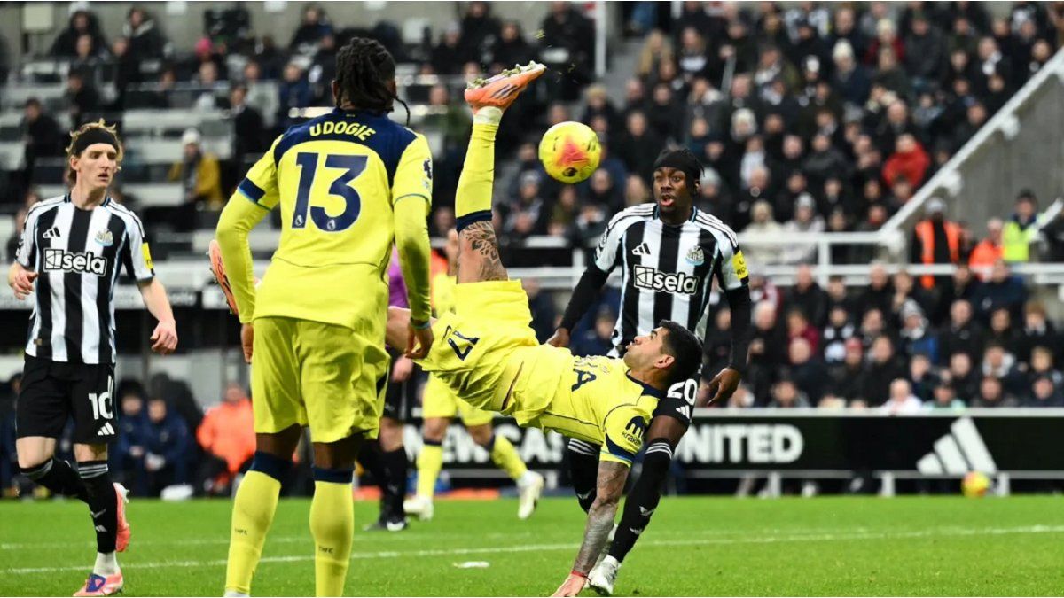 El Cuti Romero metió un golazo de chilena en el último minuto: Aprendo de Messi