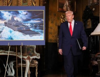 Donald Trump anunció la construcción de un acorazado que llevará su nombre