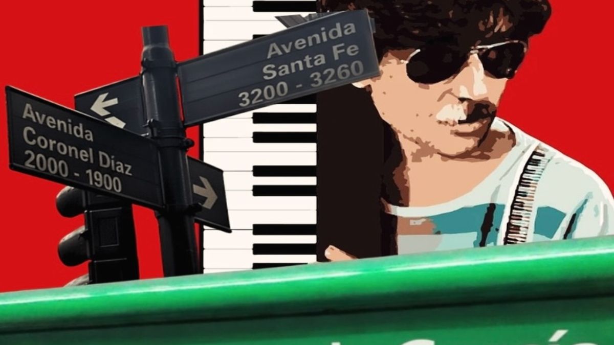 esquina a su nombre, estación de Subte y mural