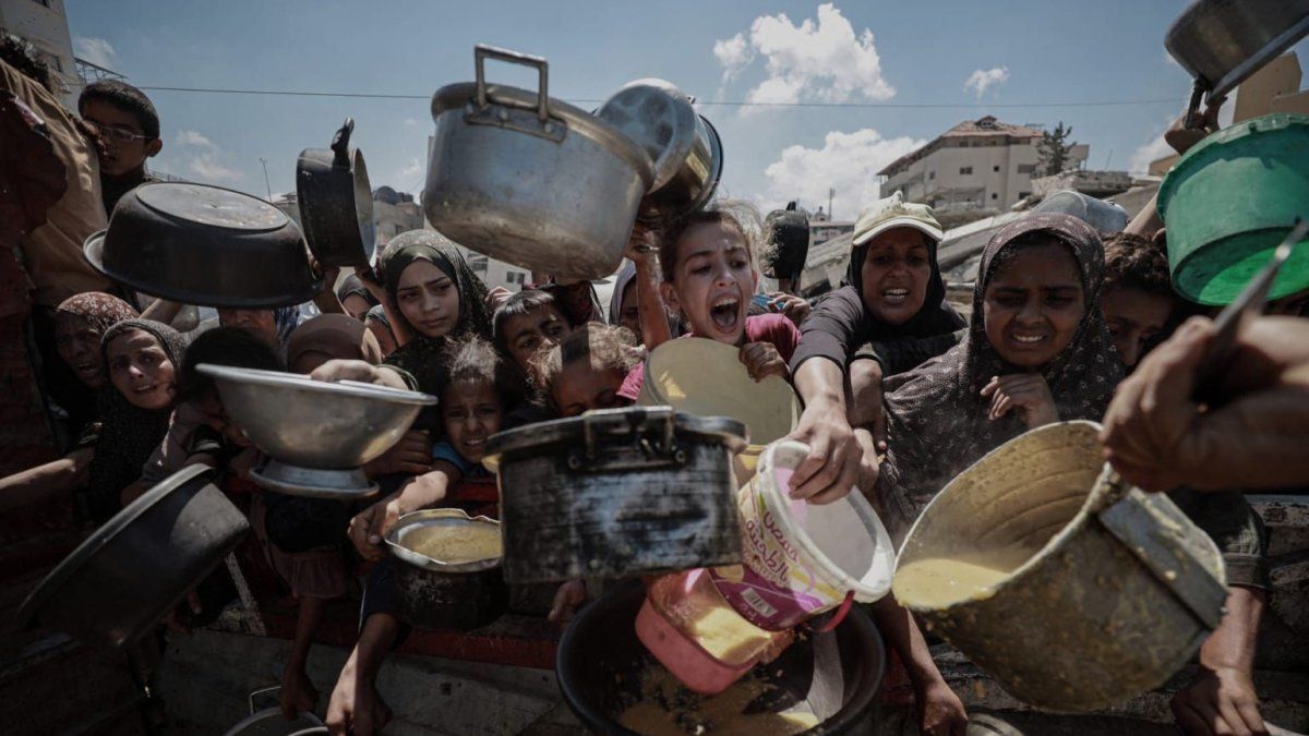 Advierten que más del 75% de Gaza sigue en riesgo de hambre extrema