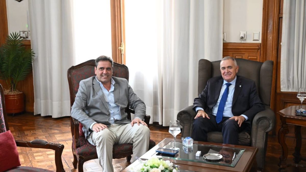 Osvaldo Jaldo recibió a Lisandro Catalán para discutir la reforma electoral en Tucumán