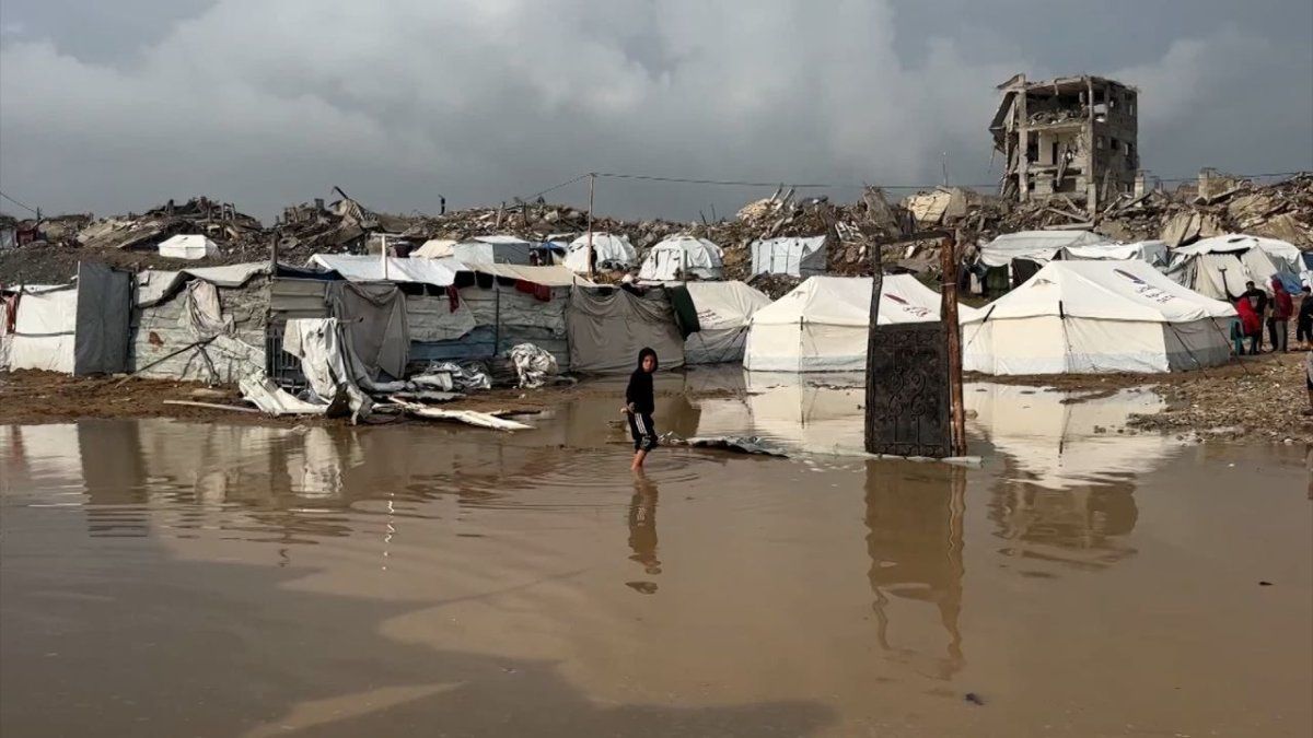 Fuertes tormentas en Gaza causaron al menos 13 muertos