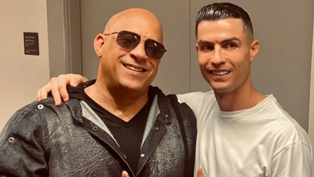 Vin Diesel confirmó que Cristiano Ronaldo será parte de la última película de Rápidos y Furiosos