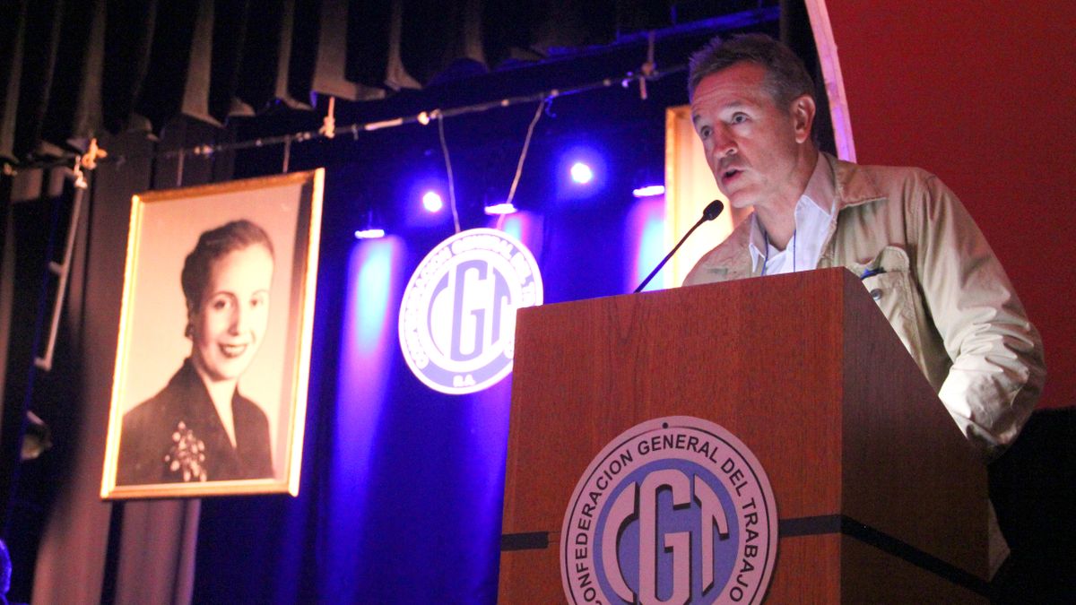 la CGT cuestionó la falta de información y puso en duda que el proyecto esté redactado