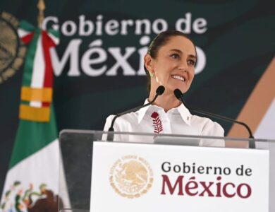 Claudia Sheinbaum lleva tranquilidad y afirma que no hay ningún riesgo para quienes asistan al Mundial en México