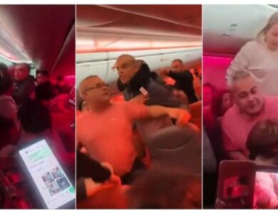 dos pasajeros fueron expulsados por la policía