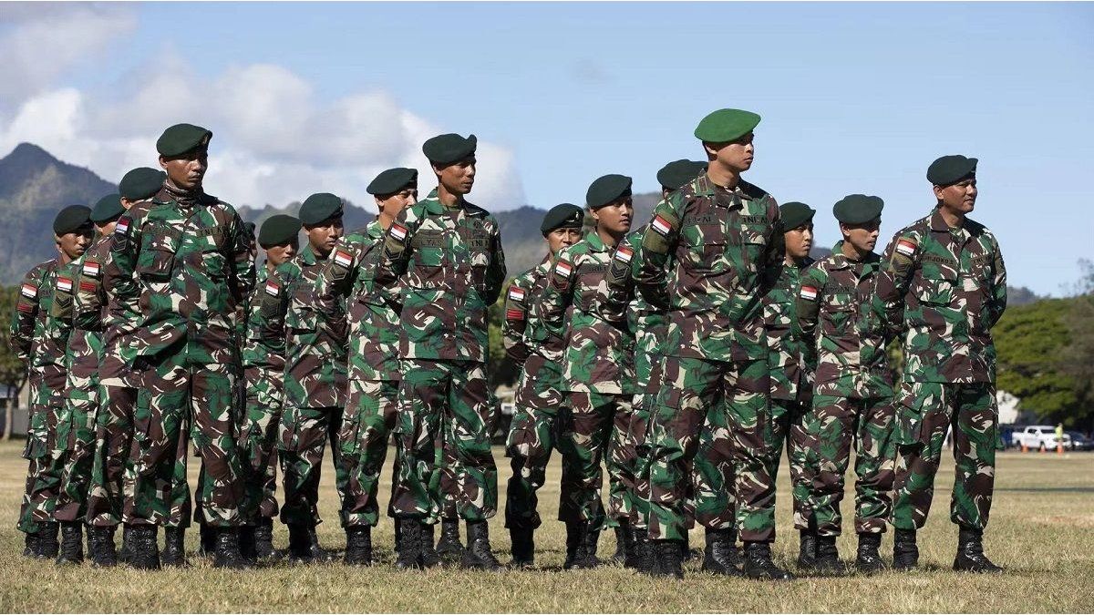 Indonesia acelera el entrenamiento de tropas para desplegar una fuerza de paz en Gaza