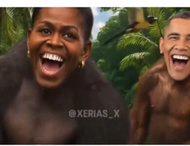 El posteo provocativo de Donald Trump contra los Obama: los mostró como monos